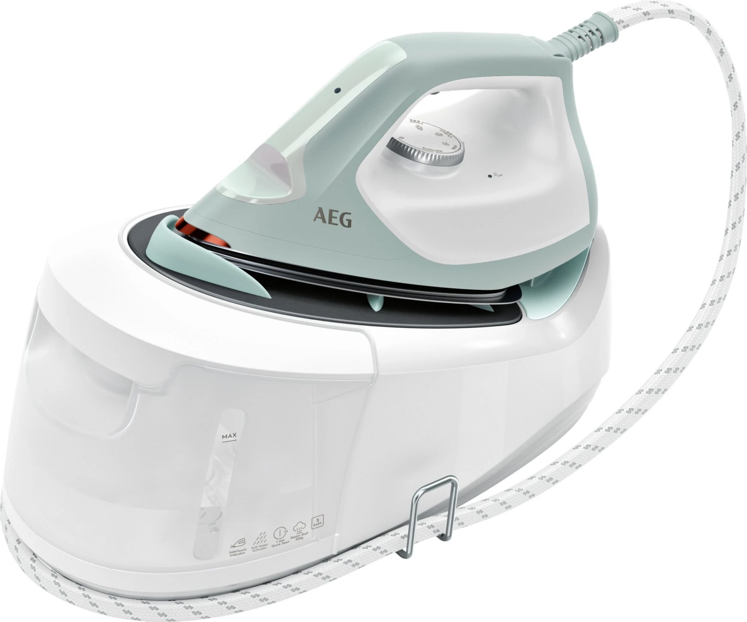 Tefal Stoomstrijksysteem SV6115 Express Essential Pompdruk: 5,2 Bar, Stoomstoot: 280 G/min., Stoomopbrengst: 120 G/min., Calc Clear-technologie, Xpress Glide Strijkzool, Eco-functie - Image 11