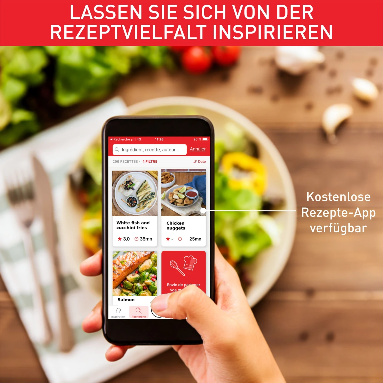 Tefal Airfryer EY8018 Easy Fry & Grill XXL, 2-in-1 - Image 8