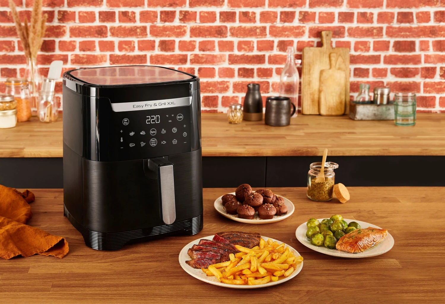 Tefal Airfryer EY8018 Easy Fry & Grill XXL, 2-in-1 - Image 10