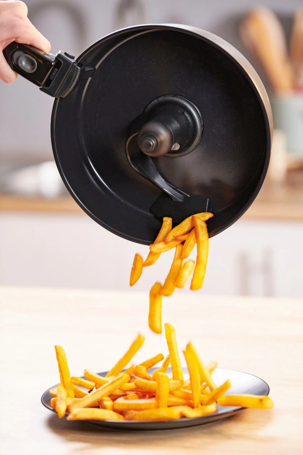 Tefal Airfryer FZ7738 ActiFry Genius + Inhoud 1,2 Kg, Timer, 9 Automatische Menu's, Roerarm-systeem, Zwart - Image 10