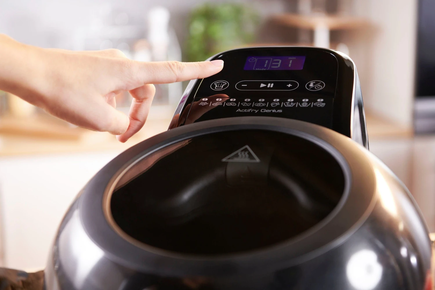 Tefal Airfryer FZ7738 ActiFry Genius + Inhoud 1,2 Kg, Timer, 9 Automatische Menu's, Roerarm-systeem, Zwart - Image 16