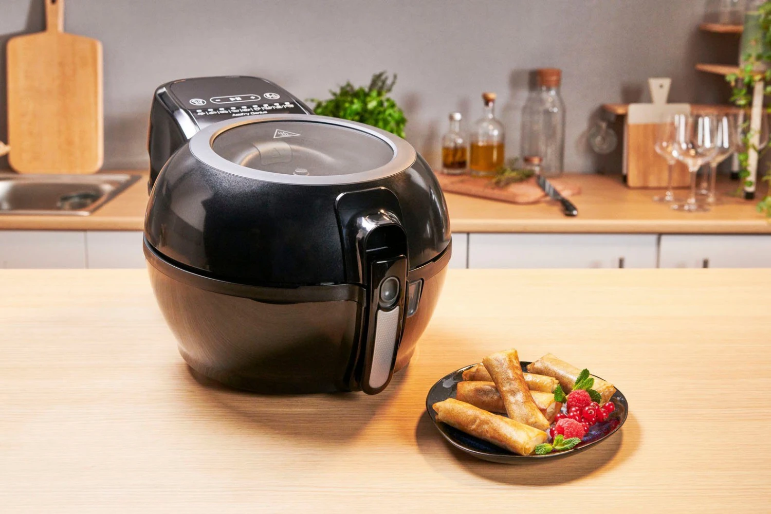 Tefal Airfryer FZ7738 ActiFry Genius + Inhoud 1,2 Kg, Timer, 9 Automatische Menu's, Roerarm-systeem, Zwart - Image 7