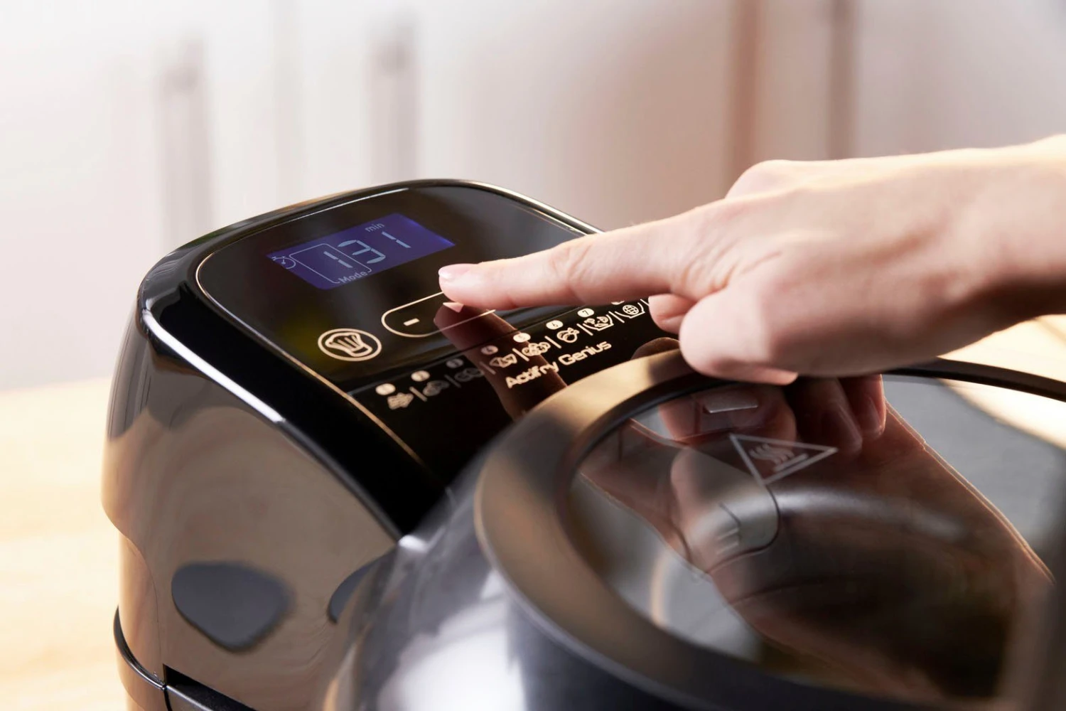 Tefal Airfryer FZ7738 ActiFry Genius + Inhoud 1,2 Kg, Timer, 9 Automatische Menu's, Roerarm-systeem, Zwart - Image 8