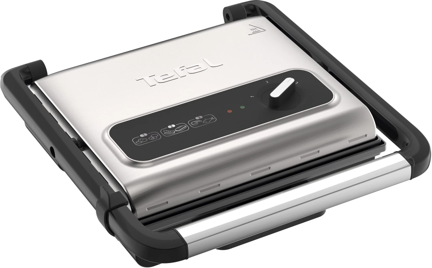 Tefal Contactgrill GC242D Inicio Grill Adjust Regelbare Thermostaat Met 3 Standen, Bakplaten Met Antiaanbaklaag - Image 2
