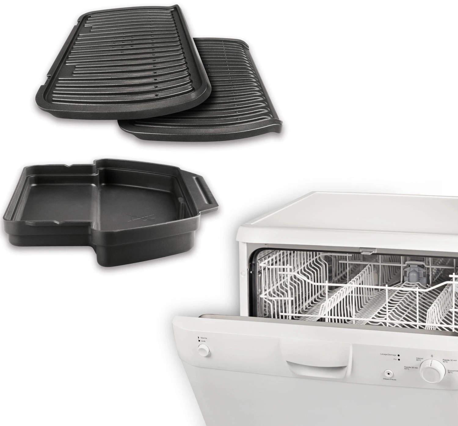 Tefal Contactgrill GC722D OptiGrill+ XL XL-grilloppervlak, Extra Temperatuurstanden, Automatische Aanduiding Van De Gaartoestand - Image 10