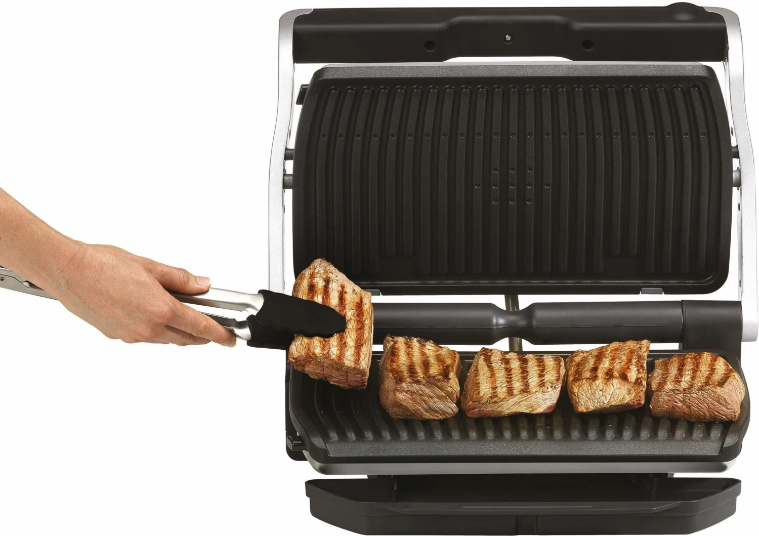 Tefal Contactgrill GC722D OptiGrill+ XL XL-grilloppervlak, Extra Temperatuurstanden, Automatische Aanduiding Van De Gaartoestand - Image 20