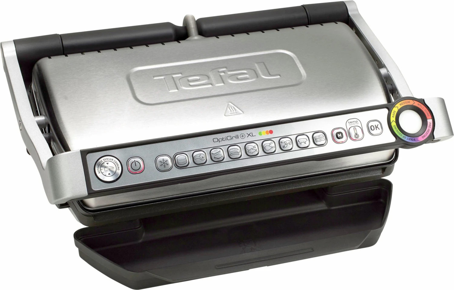 Tefal Contactgrill GC722D OptiGrill+ XL XL-grilloppervlak, Extra Temperatuurstanden, Automatische Aanduiding Van De Gaartoestand - Image 2