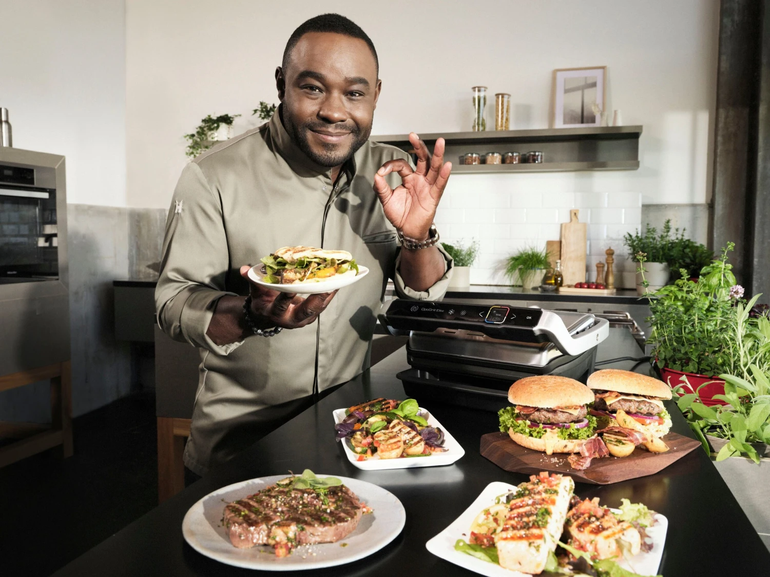 Tefal Contactgrill GC760D Optigrill Elite XL - Image 11