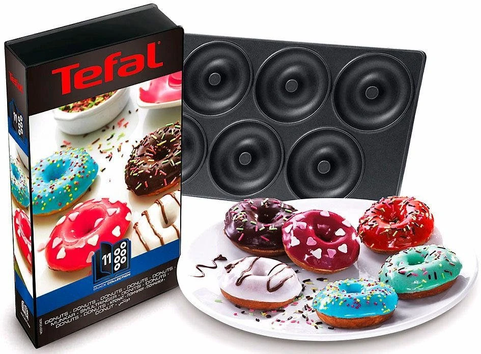 Tefal Donutplaat XA8011 Geschikt Voor Tefal Sw852d Snack Collection