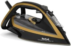 Tefal Stoomstrijkijzer FV5696 Turbo Pro Anti-Calc+ Anti-kalk-collector, Verticale Stoomfunctie, Uitstekende Strijkzool, Eco-functie