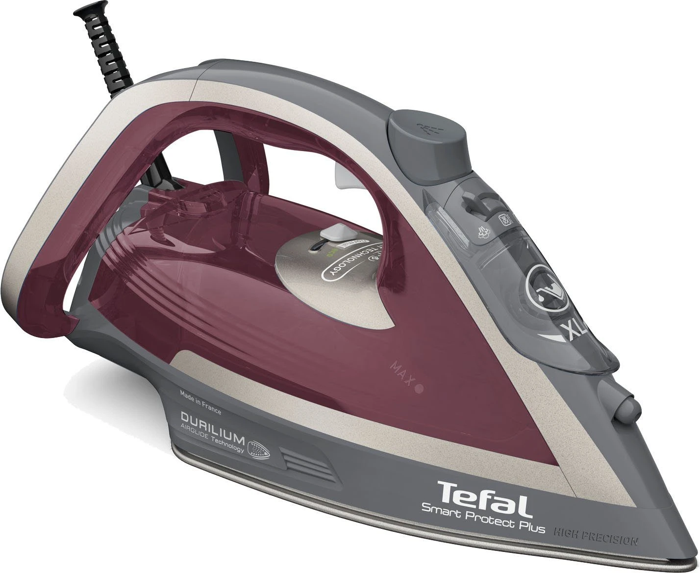 Tefal Stoomstrijkijzer FV6870 Smart Protect Plus Automatische Uitschakeling, Verticale Stoomfunctie, Uitstekende Glij-eigenschappen
