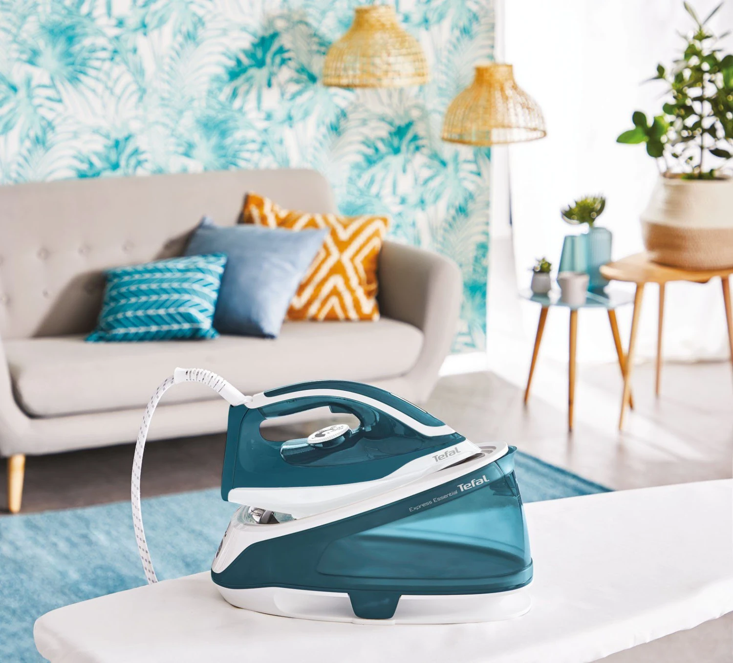 Tefal Stoomstrijksysteem SV6115 Express Essential Pompdruk: 5,2 Bar, Stoomstoot: 280 G/min., Stoomopbrengst: 120 G/min., Calc Clear-technologie, Xpress Glide Strijkzool, Eco-functie - Image 5