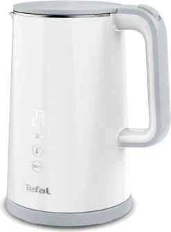 Tefal Waterkoker KO6931, 1,5 L, Digitale Aanduiding, 5 Temperatuurstanden, 1,5 L, Warmhoudfunctie, 360° Draaibaar, Live-temperatuur